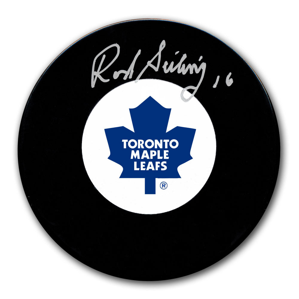 Rod Seiling Toronto Maple Leafs Autographed Puck - Sport Authentix Inc