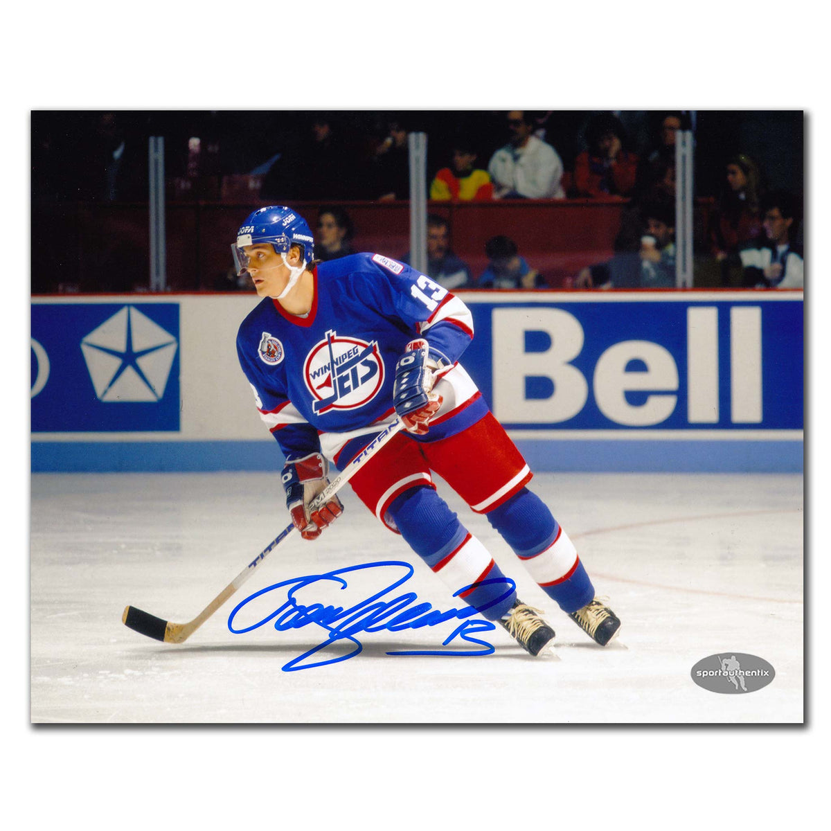Teemu Selanne Winnipeg Jets Autographed 8x10 - Sport Authentix Inc