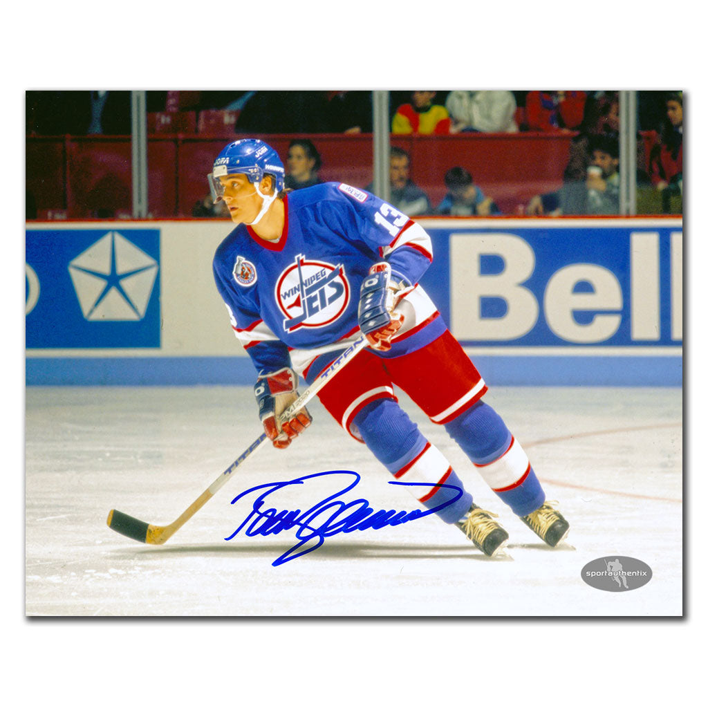 Teemu Selanne Winnipeg Jets Autographed 8x10
