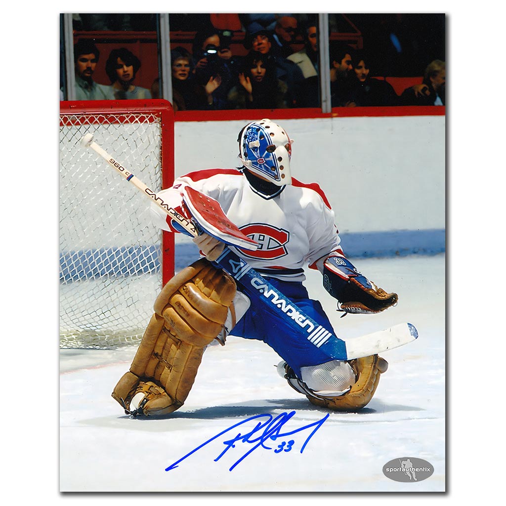 Richard Sevigny Autographed Montreal Canadiens 8x10 Photo - Low Stance