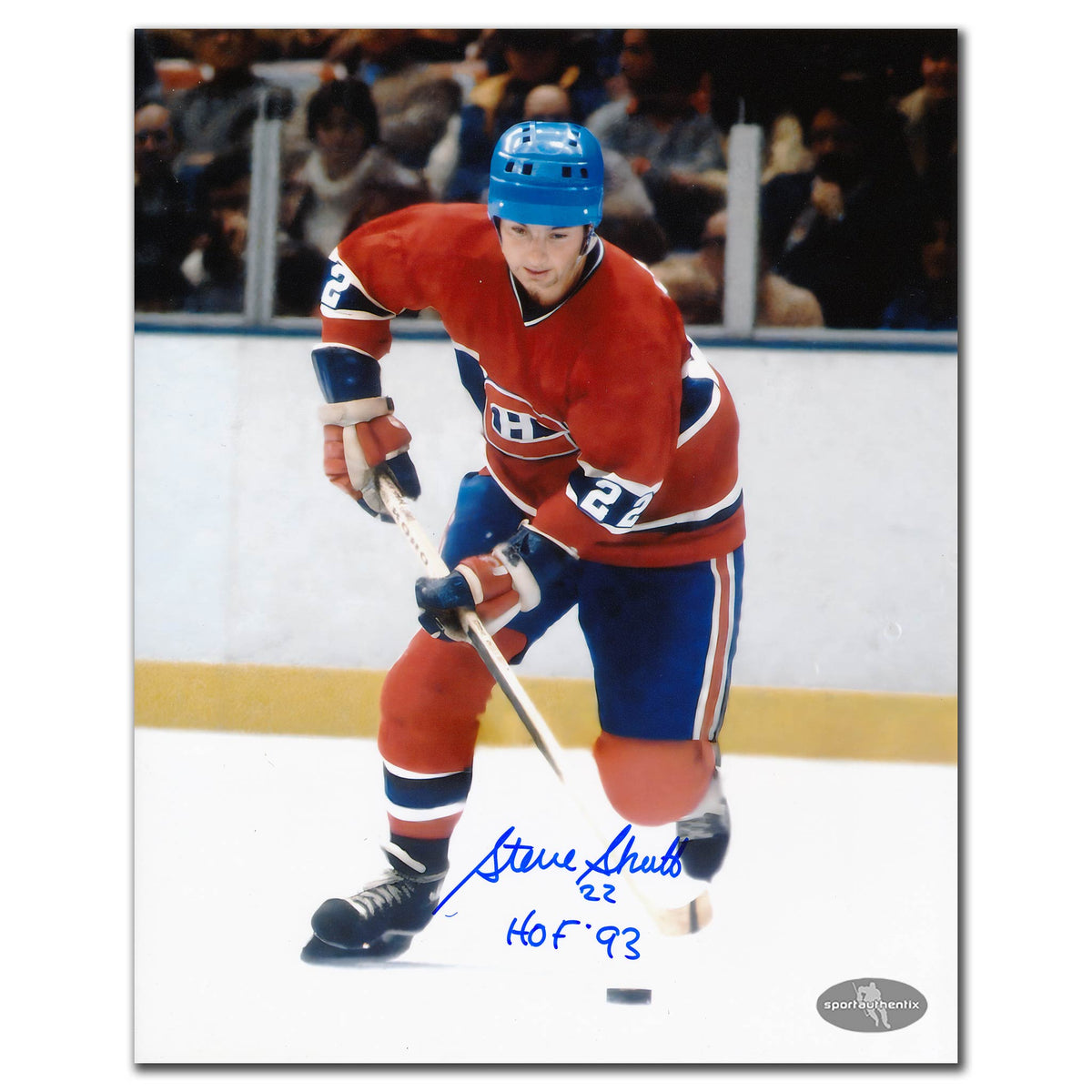 Steve Shutt Montreal Canadiens Action Autographed 8x10 - Sport Authentix Inc