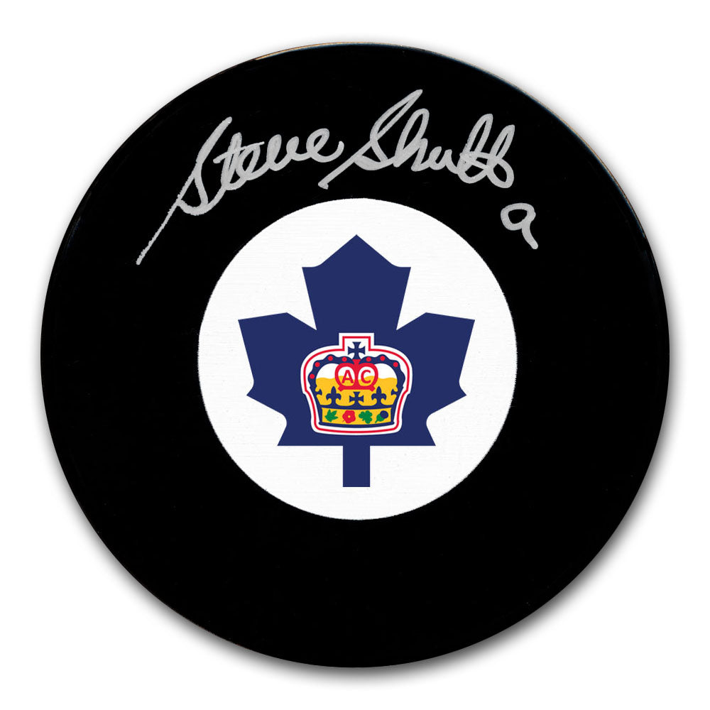 Steve Shutt Autographed Toronto Marlboros Hockey Puck