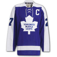 Darryl Sittler Toronto Maple Leafs STATS Adidas Pro Autographed Jersey