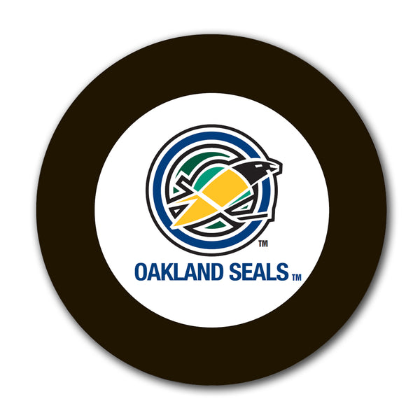 Gary Smith Pre-Order Oakland Seals Autographed Puck