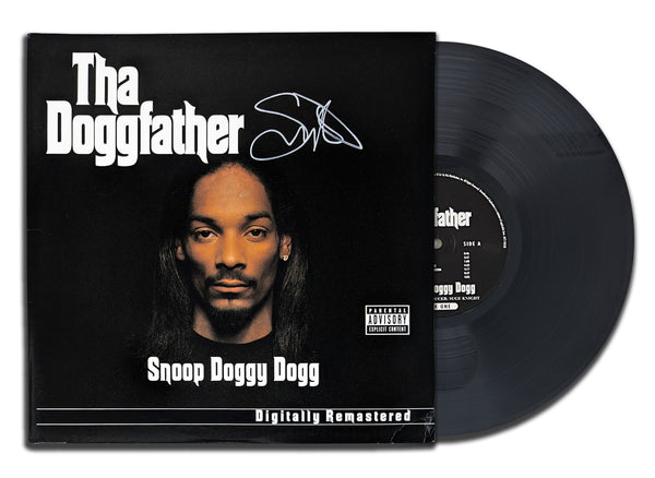 Snoop Doggy Dogg a signé THA DOGGFATHER Album vinyle autographié LP JSA COA