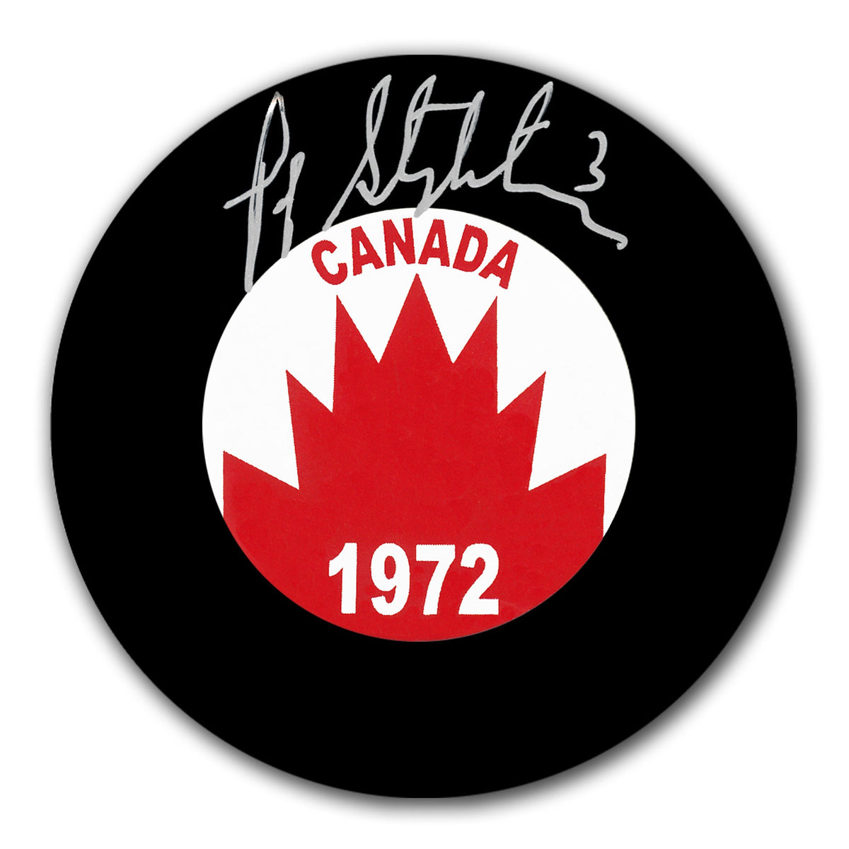 Pat Stapleton Team Canada 1972 Summit Series Autographed Puck - Sport Authentix Inc