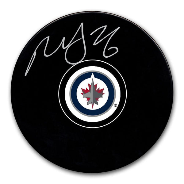 Authentic Paul Stastny Winnipeg Jets Autographed Puck - SportAuthentix