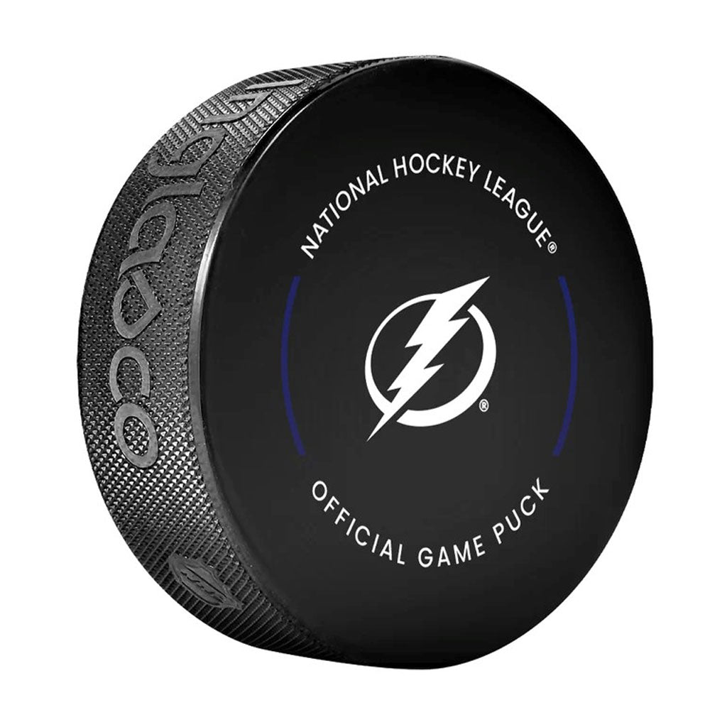 Martin St. Louis Pre-Order Tampa Bay Lightning Autographed Official Game Puck - Sport Authentix Inc