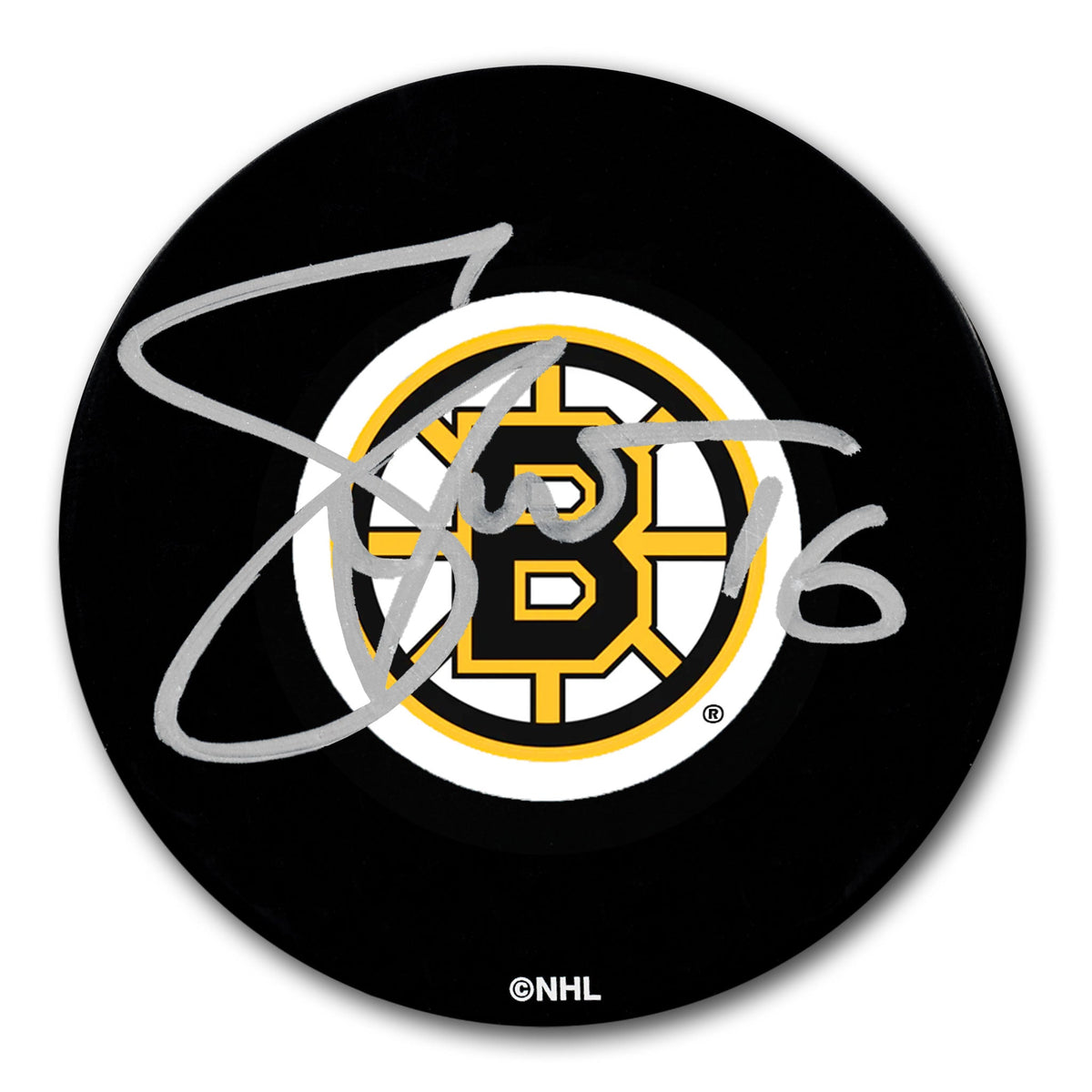 Marco Sturm Boston Bruins Autographed Puck - Sport Authentix Inc