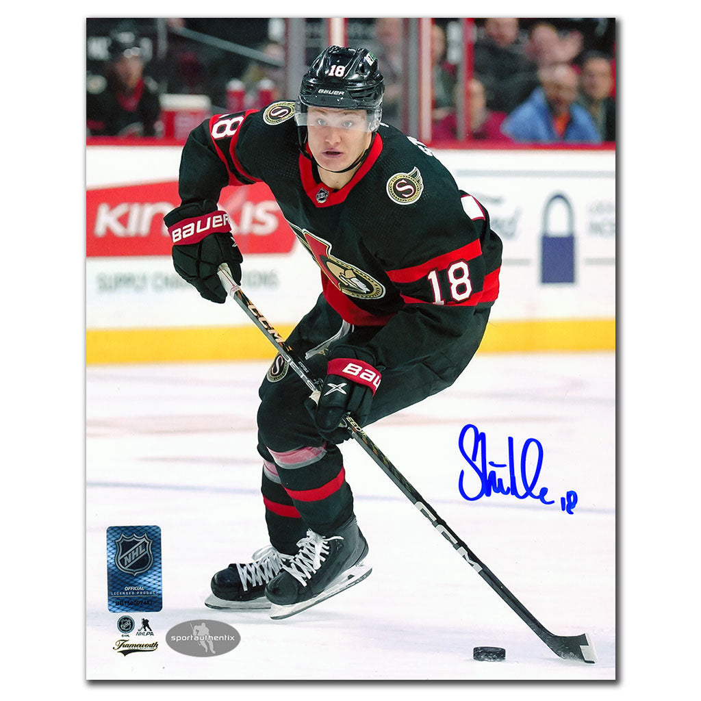 Tim Stutzle Ottawa Senators ACTION Autographed 8x10