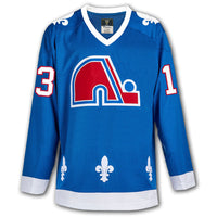 Mats Sundin Quebec Nordiques Fanatics Vintage Autographed Jersey