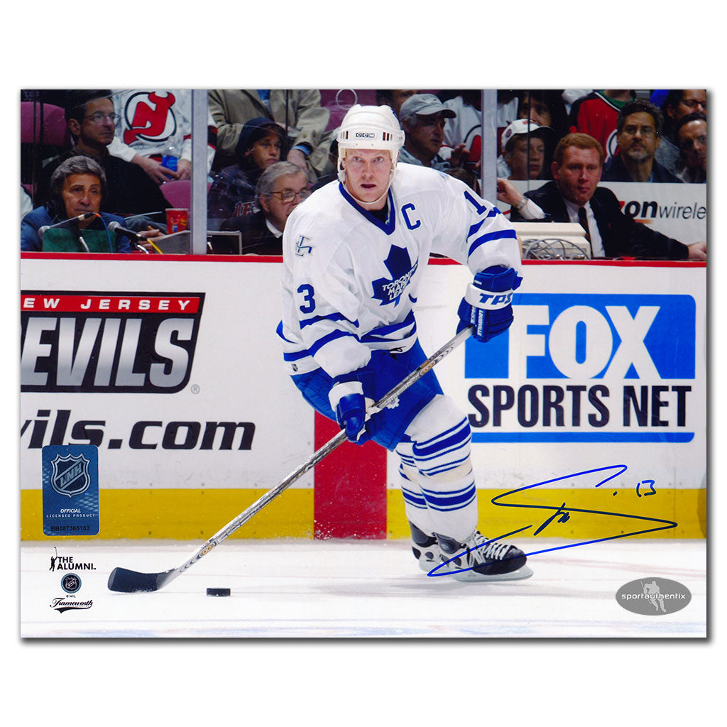 Mats Sundin Toronto Maple Leafs ACTION Autographed 8x10