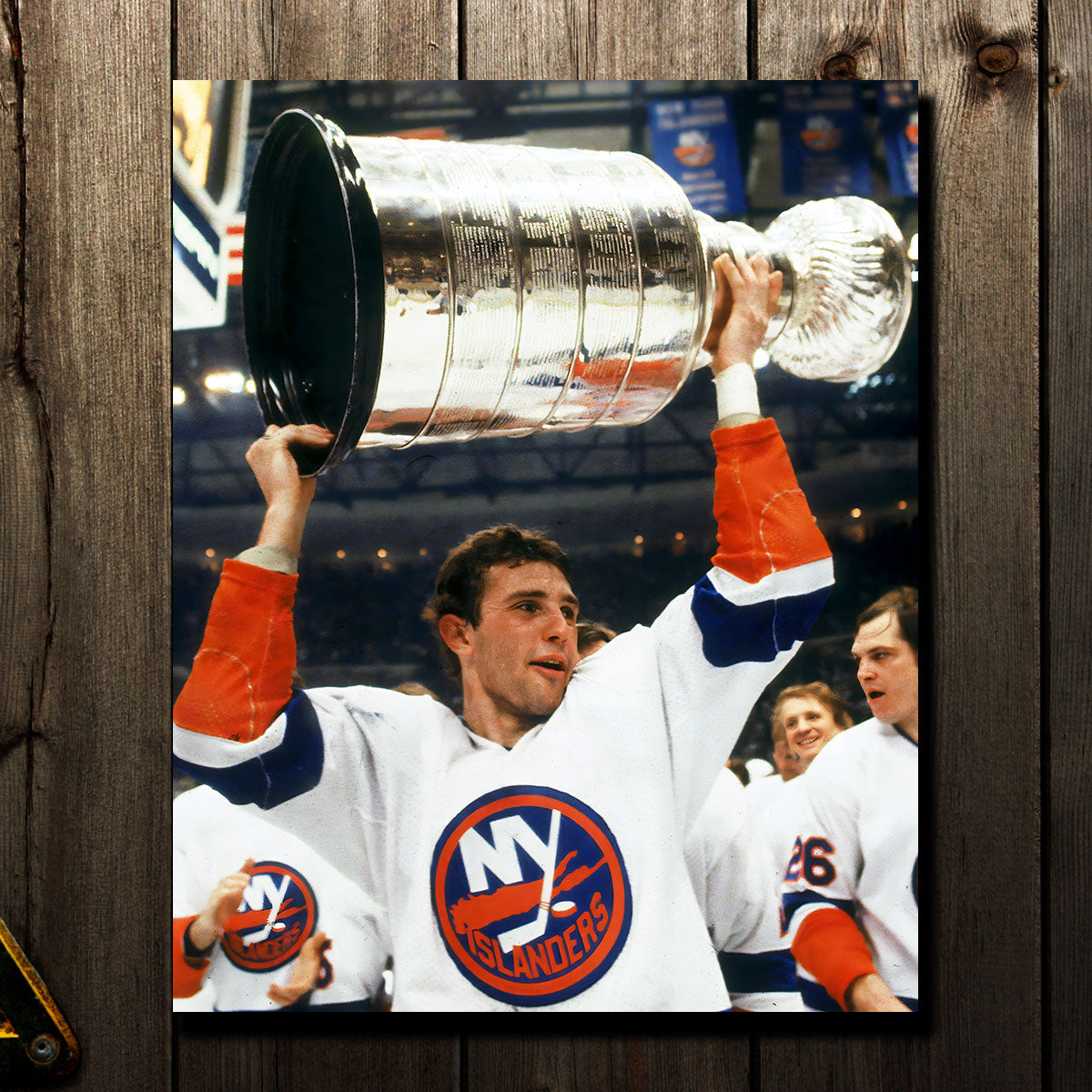 Brent Sutter Précommande des Islanders de New York dédicacé 8x10 (2)