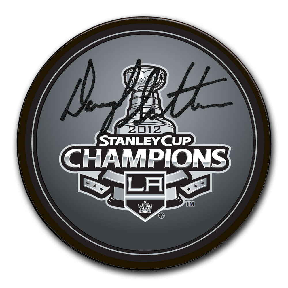 Darryl Sutter Los Angeles Kings 2012 Stanley Cup Champions Autographed Puck - Sport Authentix Inc