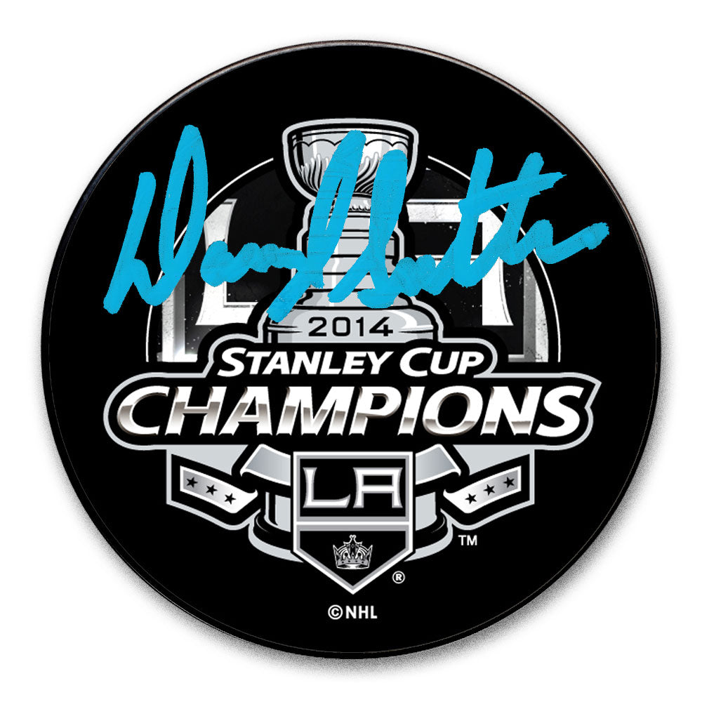 Darryl Sutter Los Angeles Kings 2014 Stanley Cup Champions Autographed Puck - Sport Authentix Inc