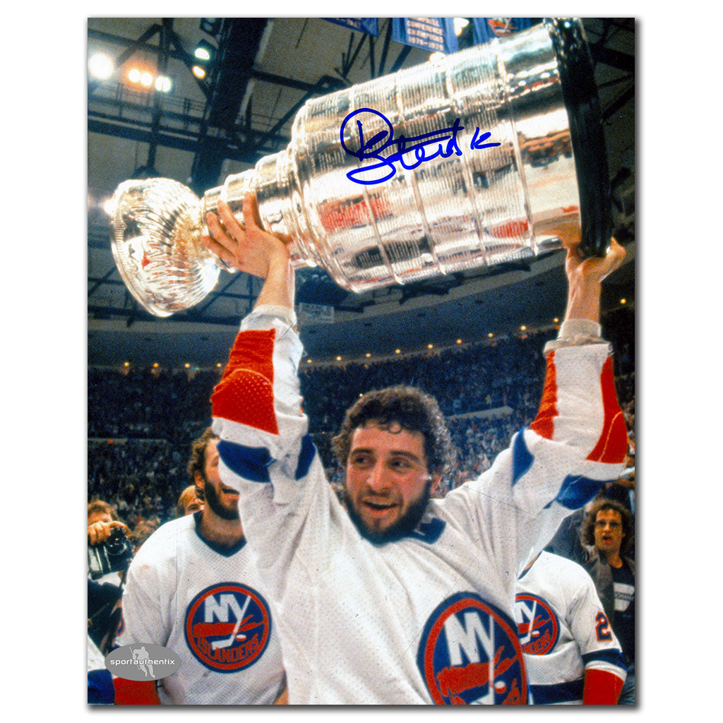 Duane Sutter, coupe Stanley des Islanders de New York, autographié 8x10