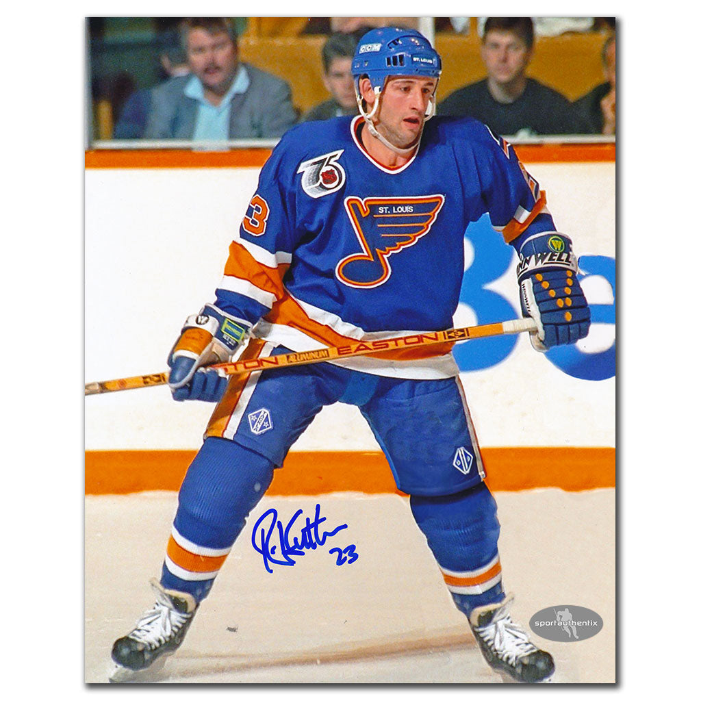 Rich Sutter St. Louis Blues 8x10 autographié