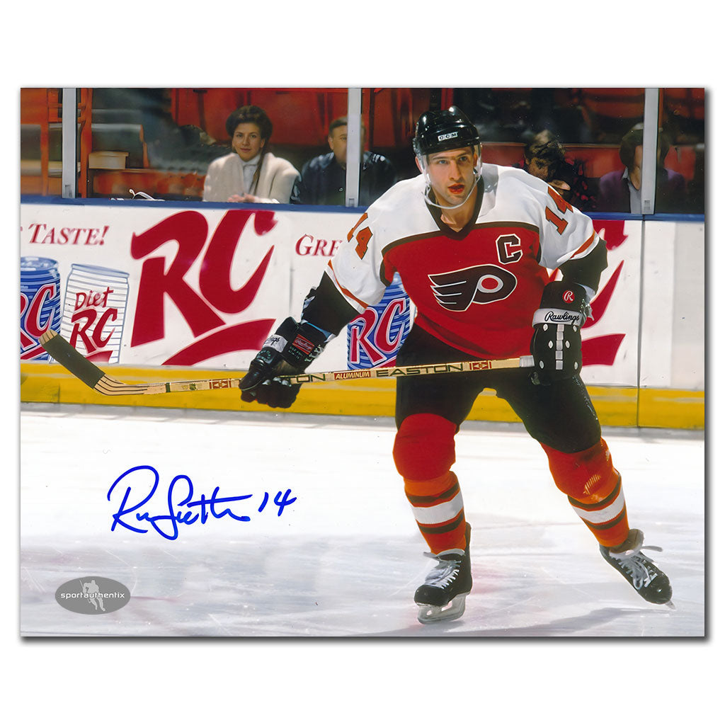 Ron Sutter, Flyers de Philadelphie, autographié 8x10