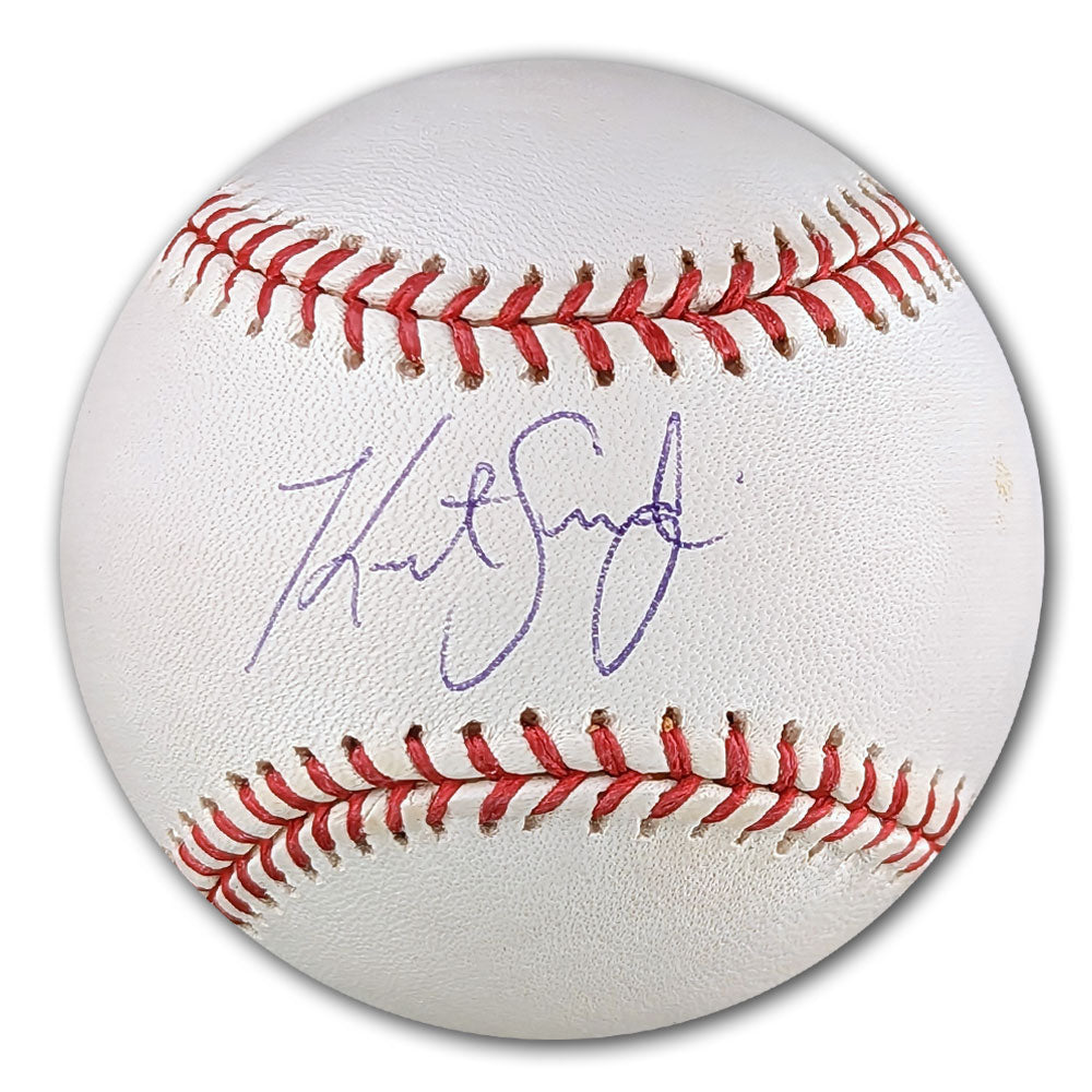 Kurt Suzuki Autographed MLB Official Major League Baseball