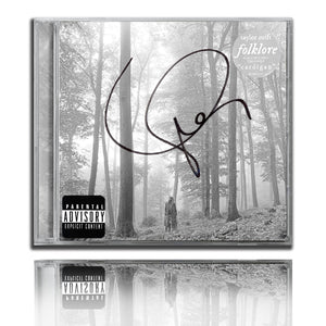 Taylor Swift Signed FOLKLORE Autographed CD Album