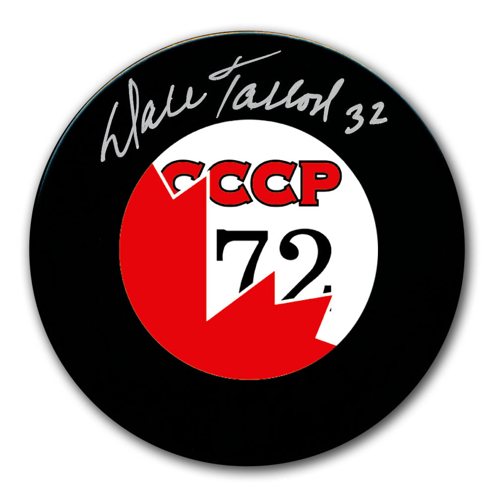 Dale Tallon Rondelle autographiée CCCP de la série Summit 1972 d'Équipe Canada