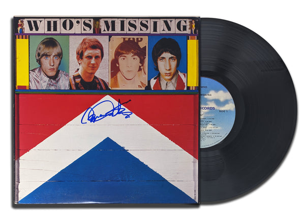 Roger Daltrey a signé l'album vinyle autographié de Who WHO'S MISSING LP JSA COA