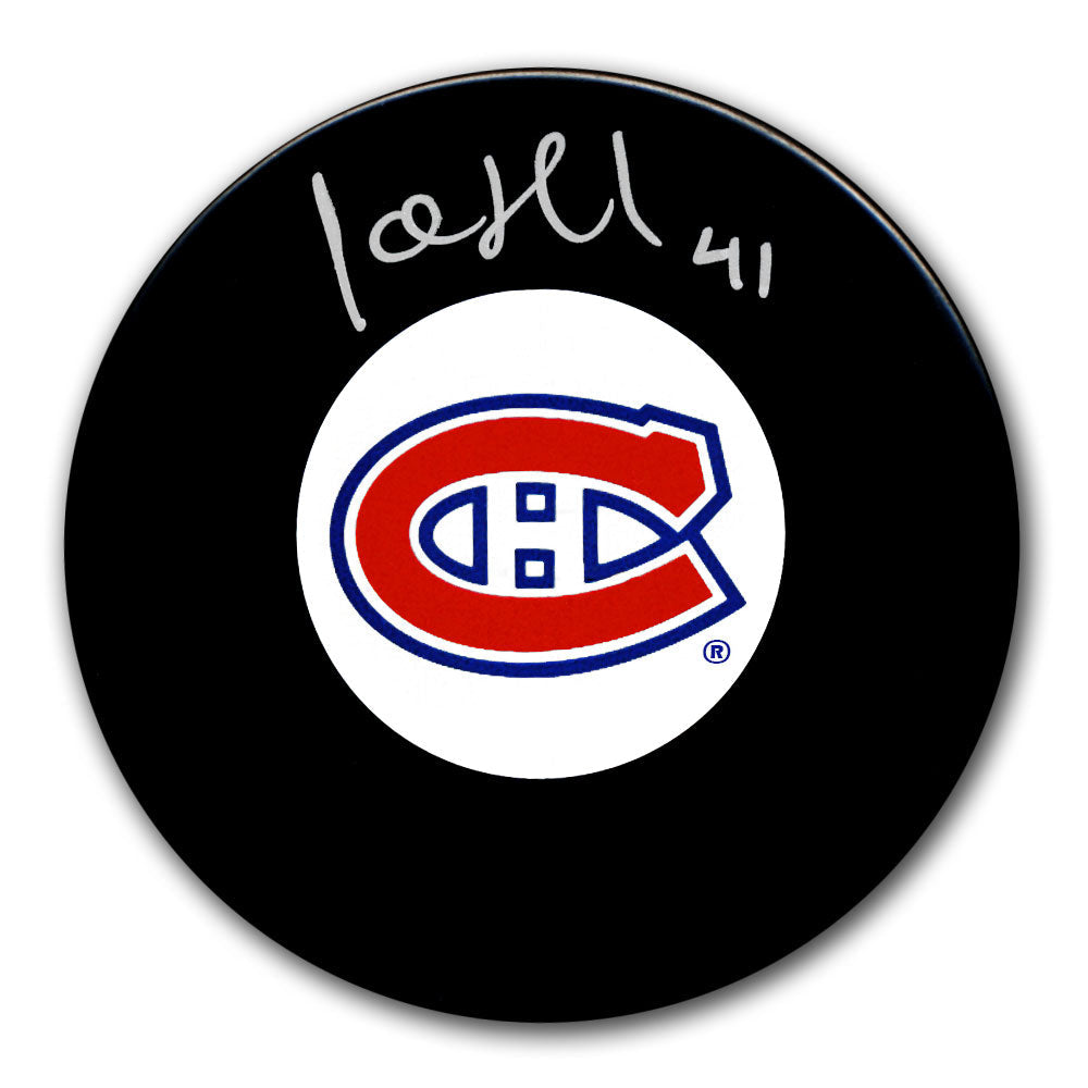 Jocelyn Thibault Montreal Canadiens Autographed Puck - Sport Authentix Inc