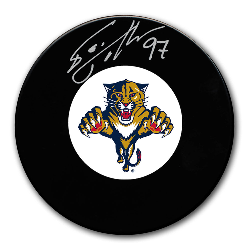 Esa Tikkanen autographed Florida Panthers hockey puck