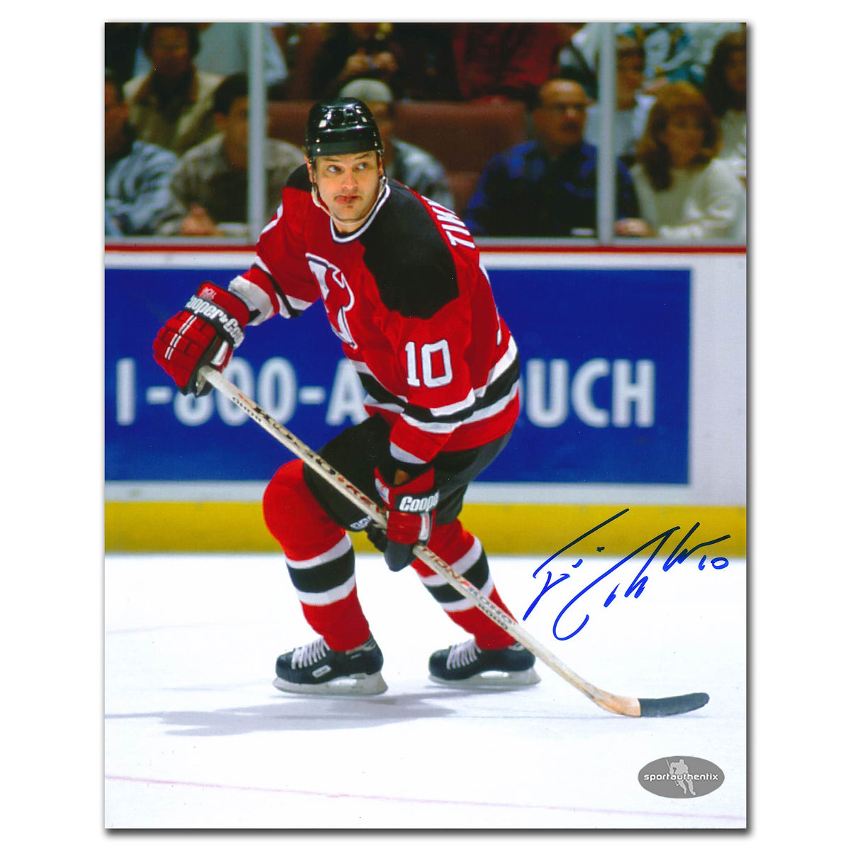 Esa Tikkanen New Jersey Devils Autographed 8x10 - Sport Authentix Inc