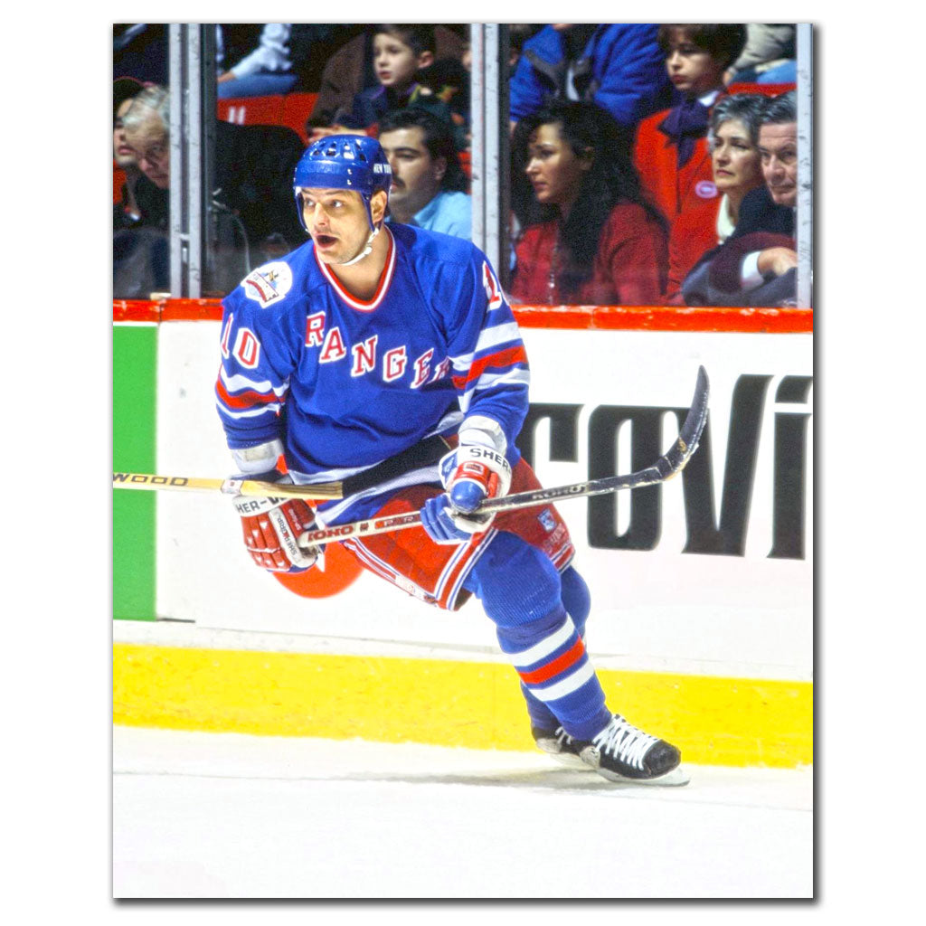Esa Tikkanen Pre-Order New York Rangers Autographed 8x10 (1) - Sport Authentix Inc