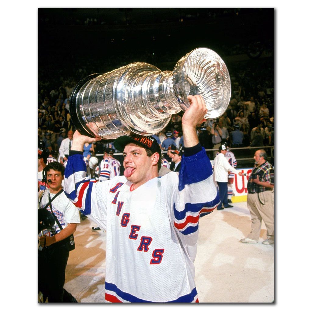 Esa Tikkanen Pre-Order New York Rangers Autographed 8x10 (2) - Sport Authentix Inc