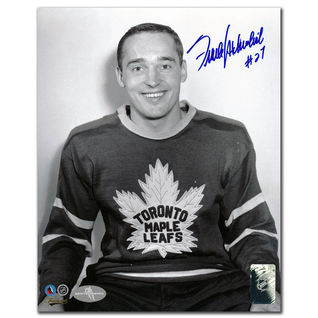 Frank Mahovlich Toronto Maple Leafs Autographed 8x10 Photo - Sport Authentix Inc