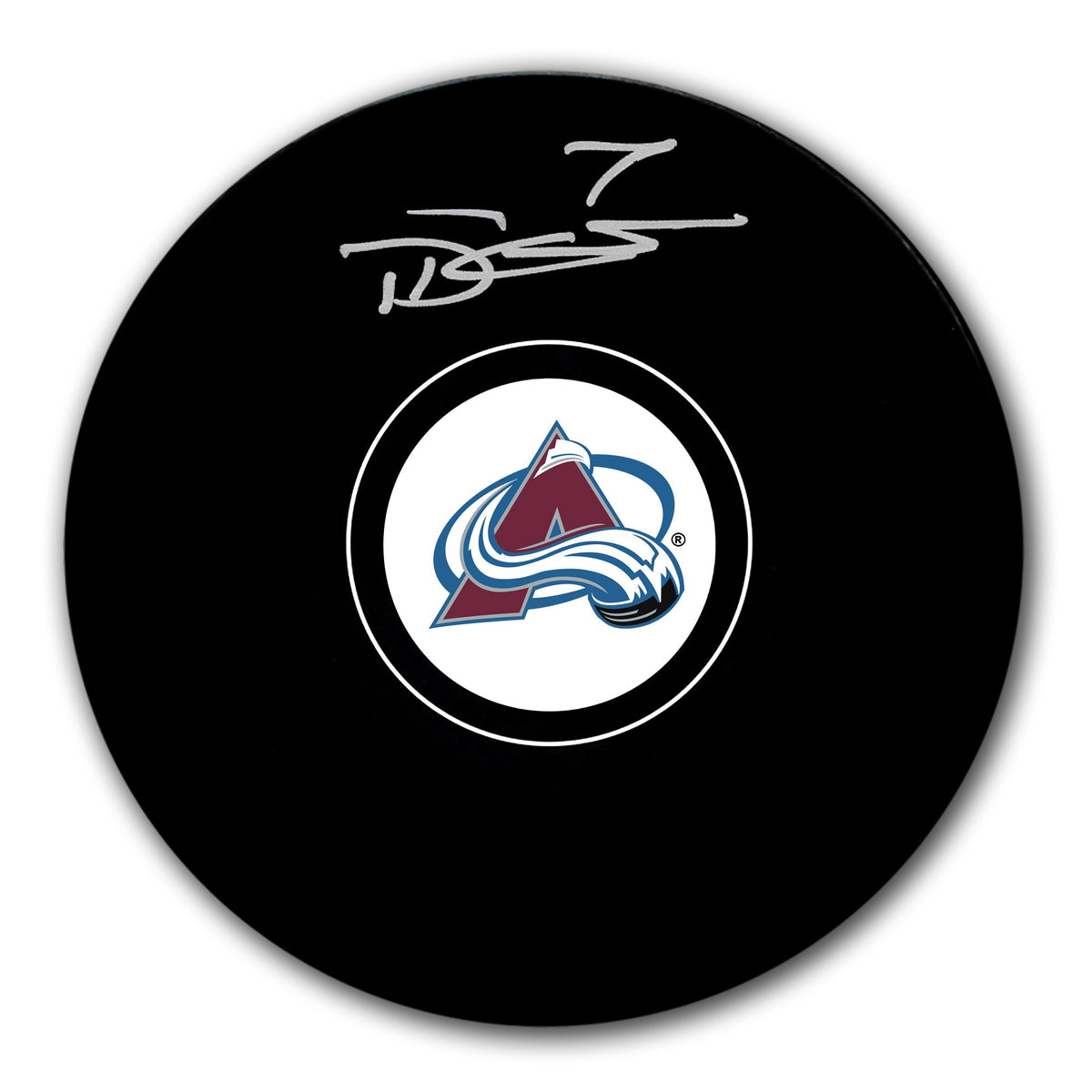 Devon Toews Colorado Avalanche Autographed Puck - Sport Authentix Inc