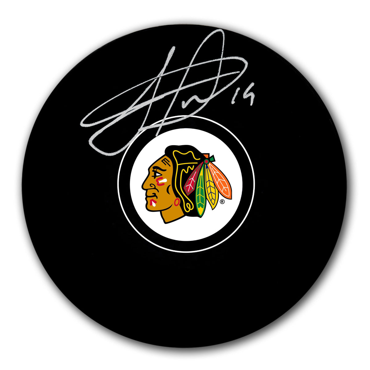 Jonathan Toews Chicago Blackhawks Autographed Puck - Sport Authentix Inc