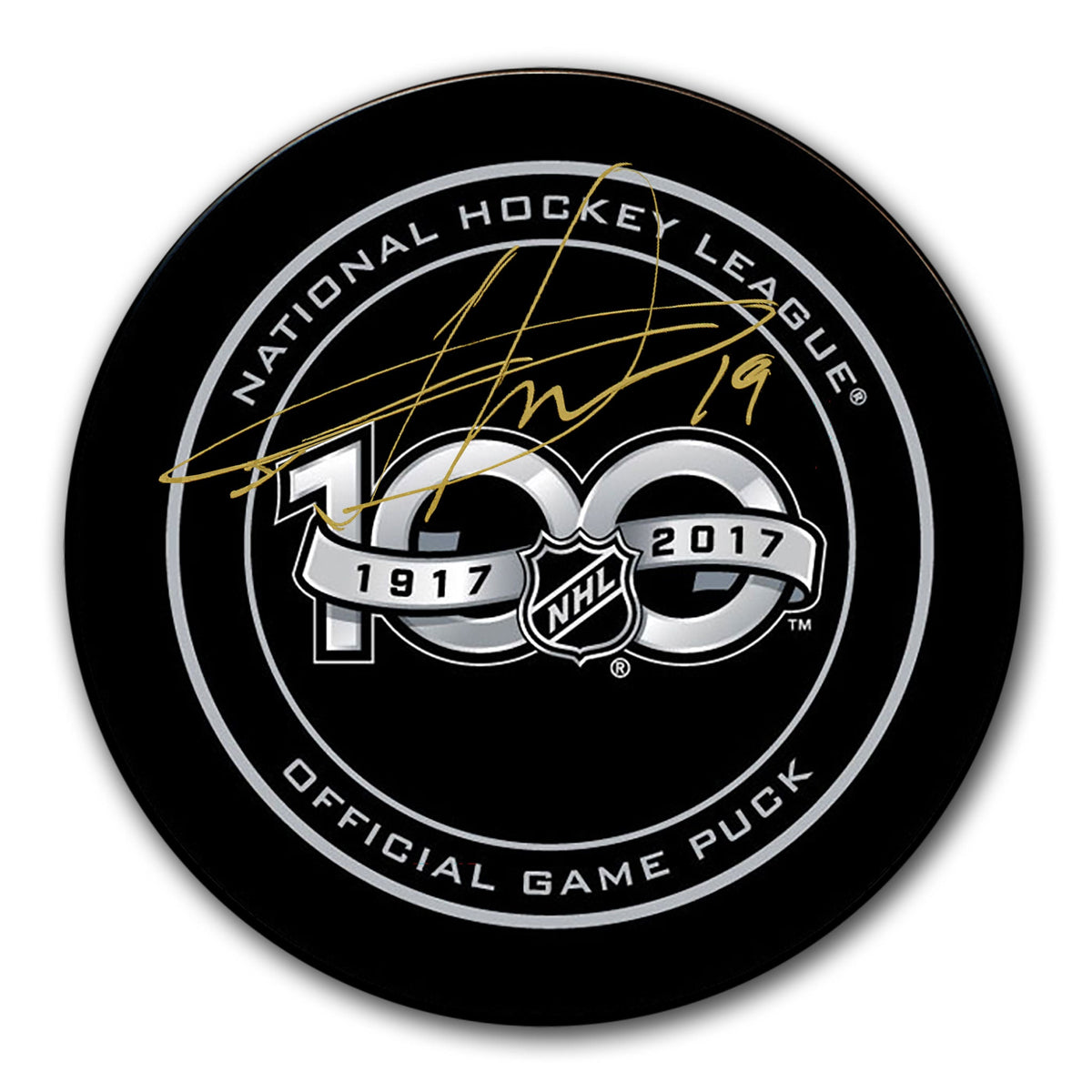 Jonathan Toews NHL Top 100 Autographed Official Game Puck - Sport Authentix Inc