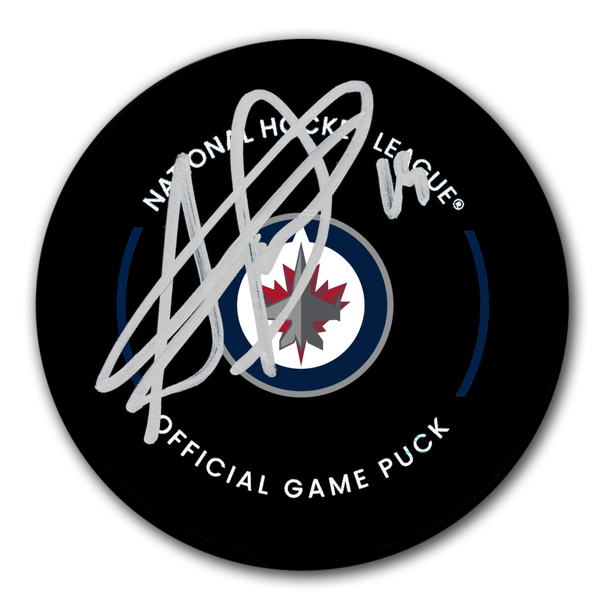 Jonathan Toews Winnipeg Jets Autographed Official Game Puck - Sport Authentix Inc