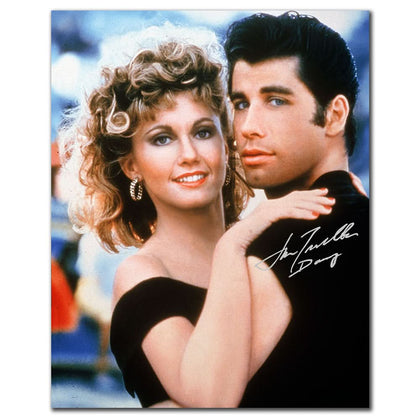 John Travolta GREASE Danny autographed 16x20 photo, inscribed and accompanied by Certificate of Authenticity—collectors display.