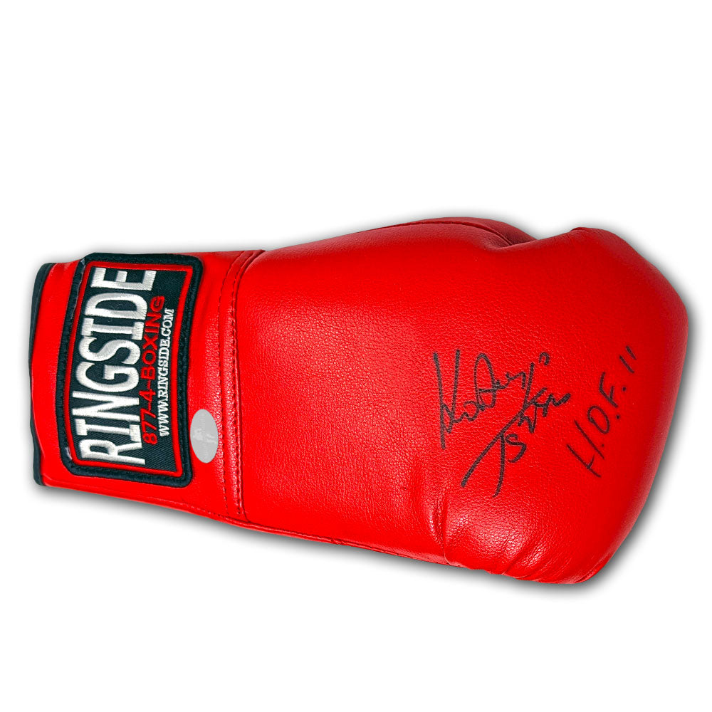 Kostya Tszyu HOF 2011 Gant de boxe autographié au bord du ring