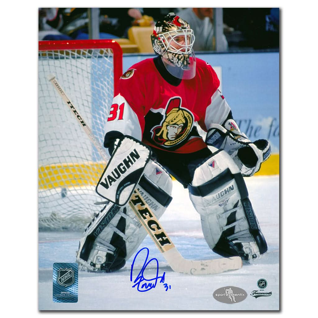 Authentic Ron Tugnutt Ottawa Senators Autographed 8x10 - SportAuthentix