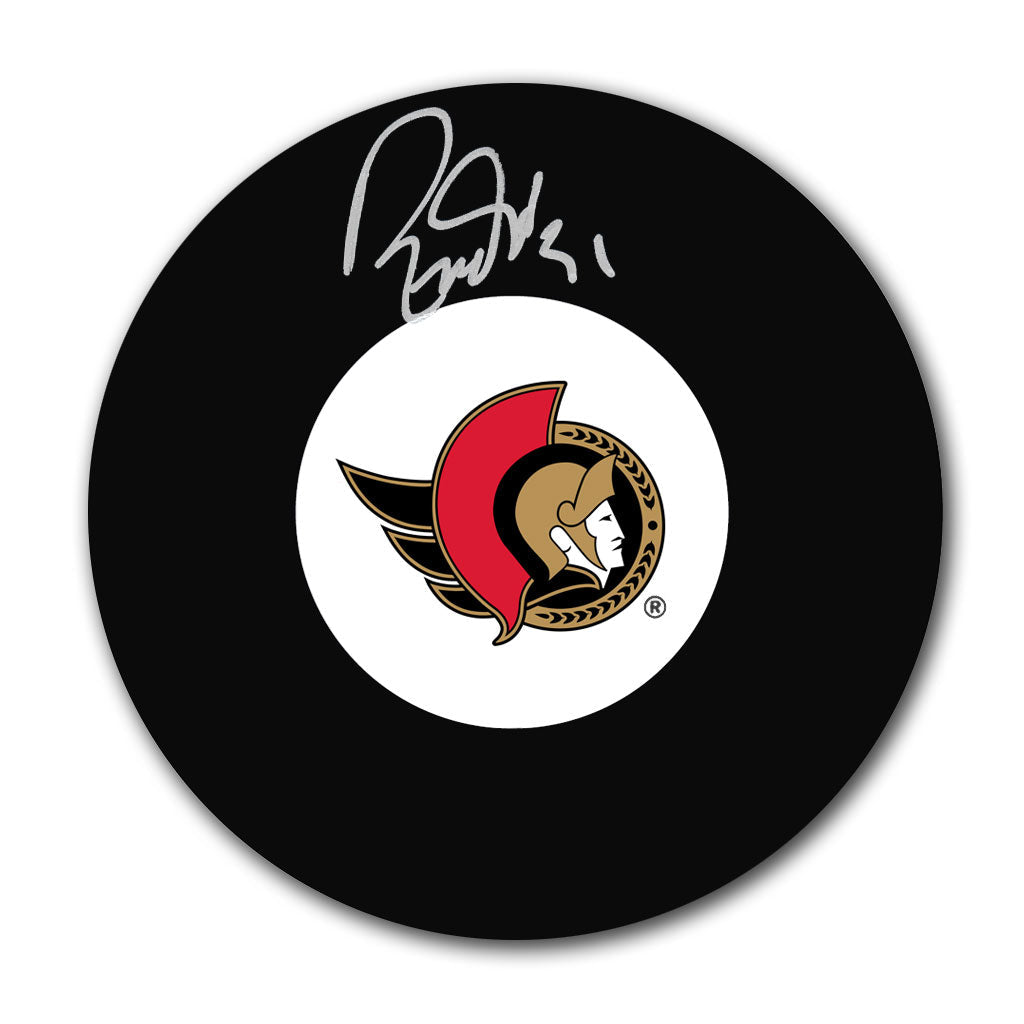 Ron Tugnutt Ottawa Senators Autographed Puck