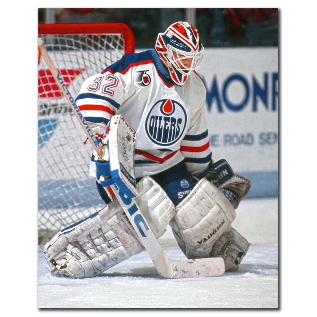Ron Tugnutt Pre-Order Edmonton Oilers Autographed 8x10 (1)