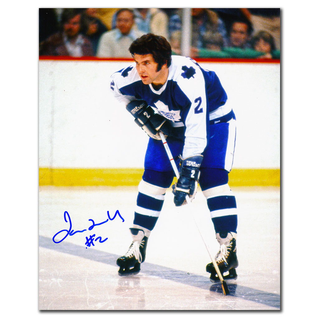 Ian Turnbull Toronto Maple Leafs FACE OFF Autographed 8x10