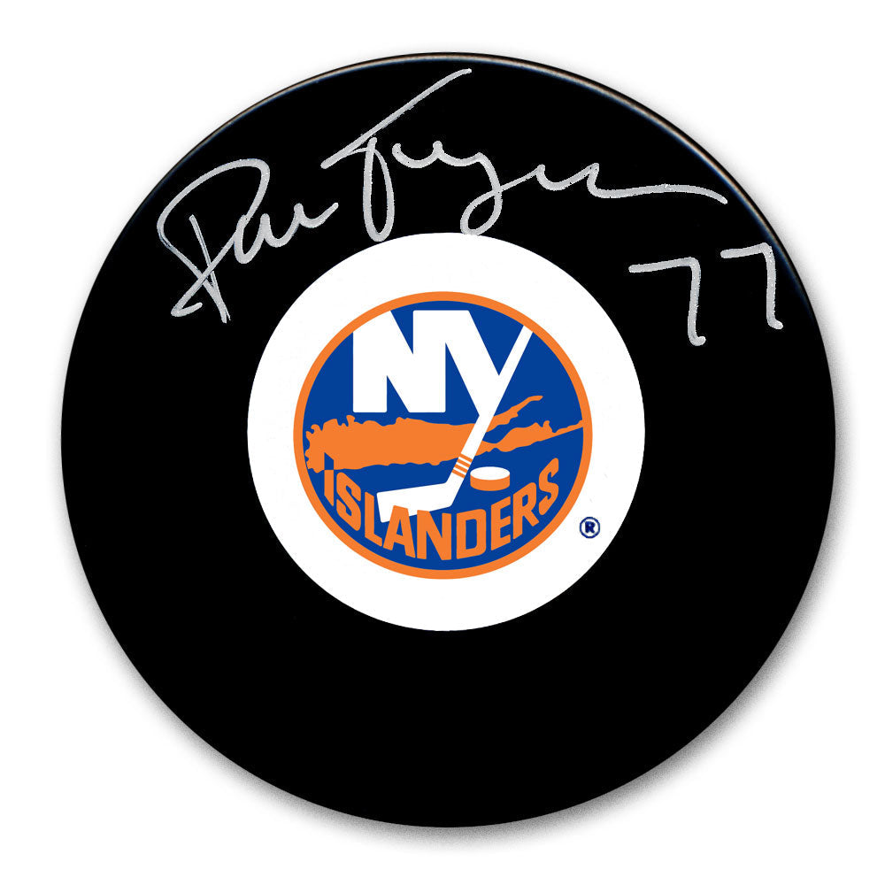 Pierre Turgeon New York Islanders Autographed Puck