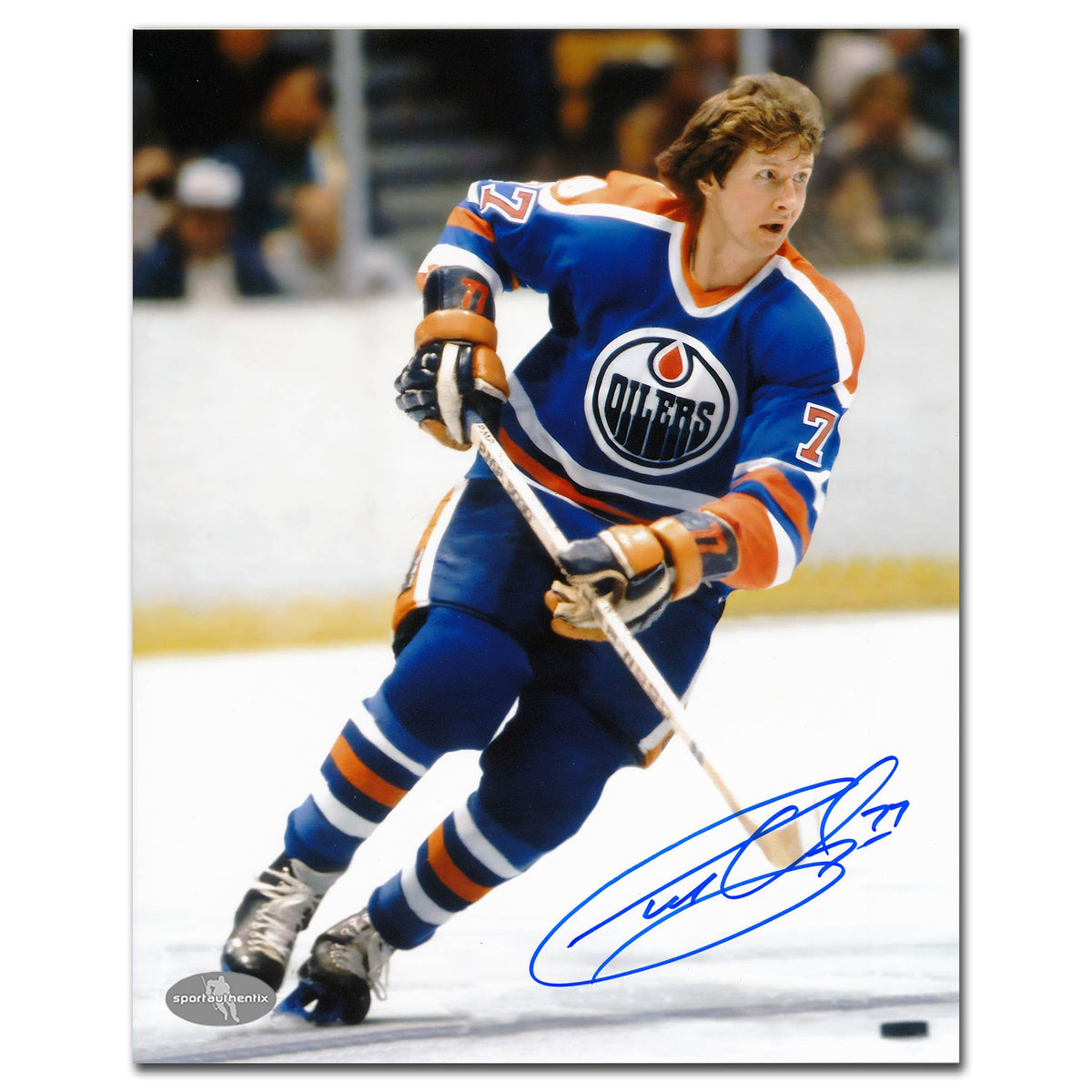 Garry Unger Edmonton Oilers Autographed 8x10 - Sport Authentix Inc