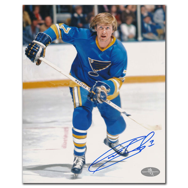 Authentic Garry Unger St. Louis Blues Rush Autographed 8x10 - SportAuthentix