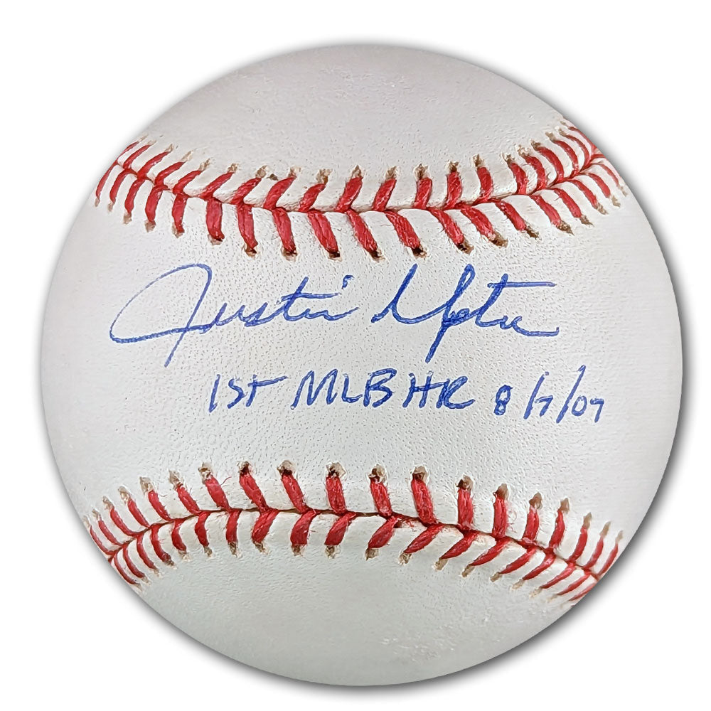 Justin Upton Autographed MLB Official Major League Baseball