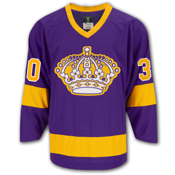 Rogie Vachon Los Angeles Kings HOF Fanatics Vintage Autographed Jersey