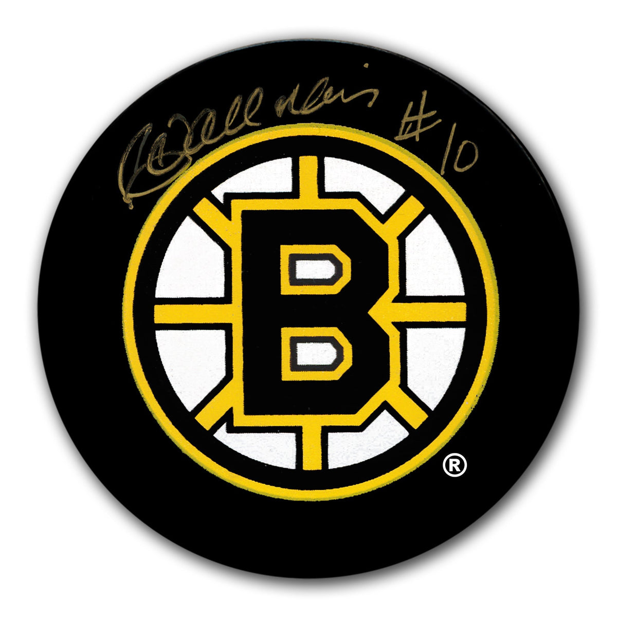 Authentic Carol Vadnais Boston Bruins Autographed Puck - SportAuthentix