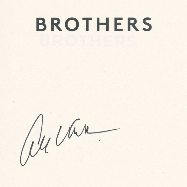 Alex Van Halen BROTHERS Signed First Edition Hardcover Book