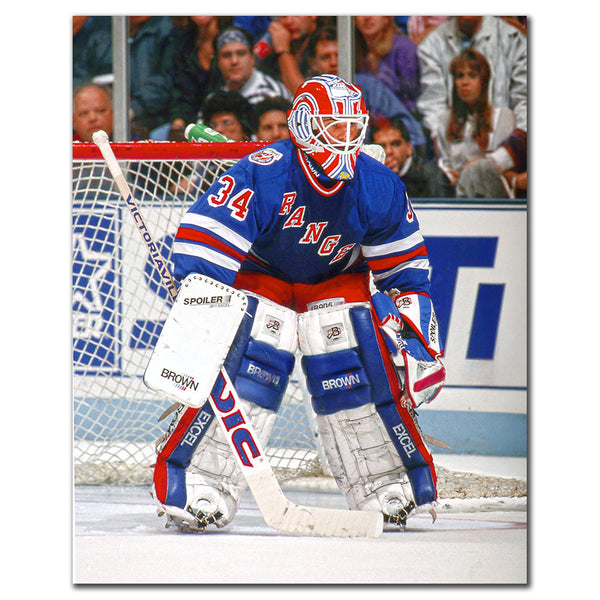 John Vanbiesbrouck Pre-Order New York Rangers Autographed 8x10 (1)
